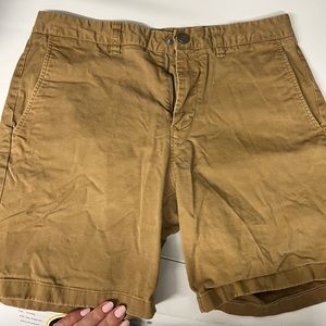 Mens bonobos khaki shorts